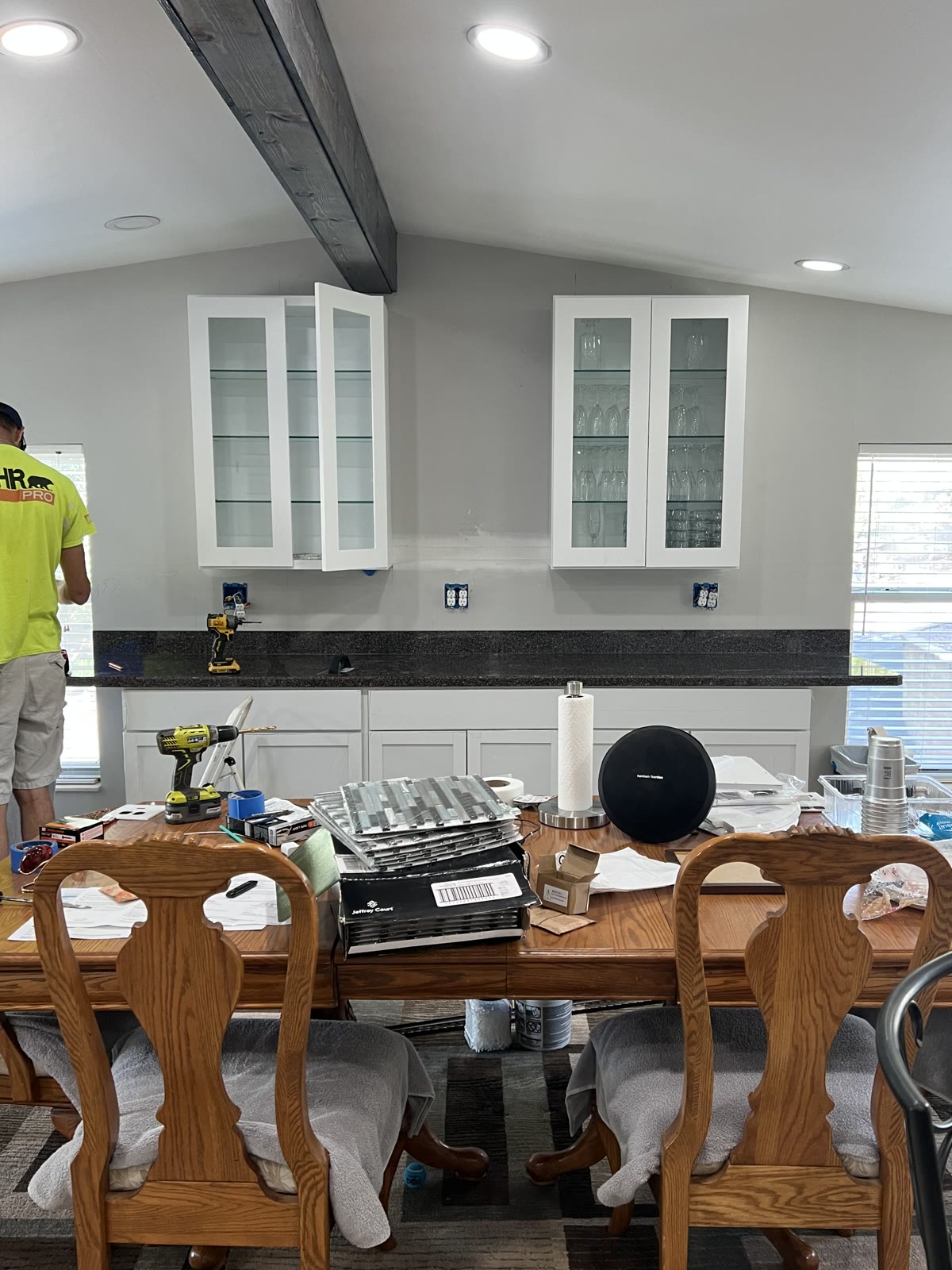 Kitchen remodel in progress by LJC Construction